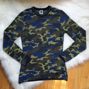 Missoni by Valentino camo long sleeve shirt
